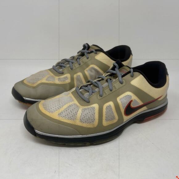 Nike Hyperfuse Lunar Ascend Golf Shoes Spikeless Mens 11 Tan Gray 1,3,9,6:L.4.3 - Picture 6 of 13